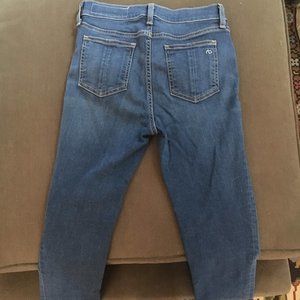 Rag & Bone Blue Skinny Jean